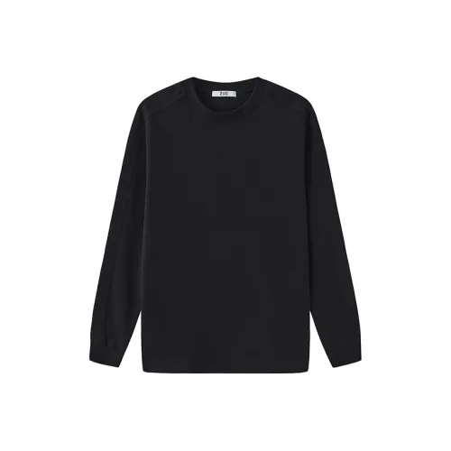 ZUO Черные Мужские Свитшоты