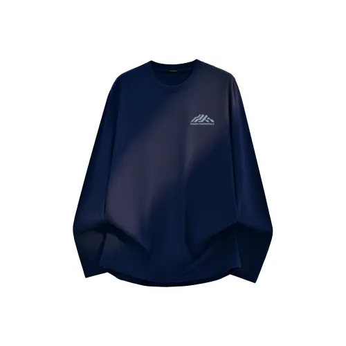 FAIRWHALE Длинный рукав Т-рубашка Унисекс