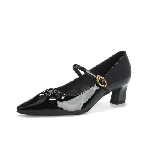 Beijiani Грубый каблук Высокие каблуки 5 см Женские