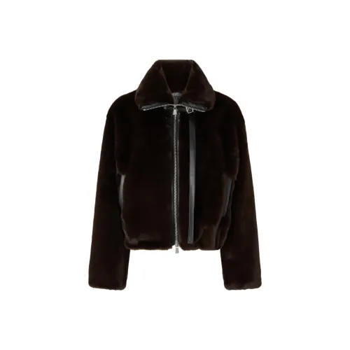 PINKO Кофе Женские Бархатные Куртки