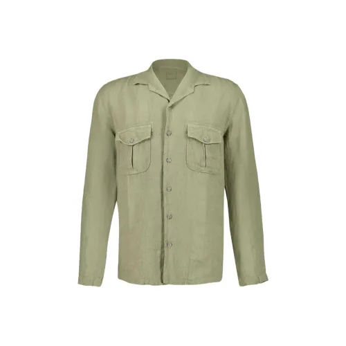 120% LINO Кактус Зеленый Мужская Рубашка