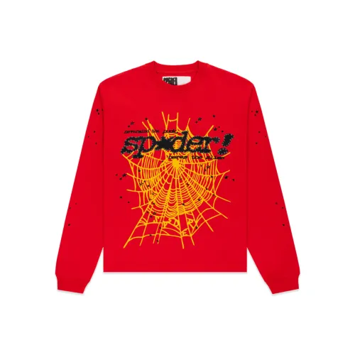 Sp5der Красный Унисекс T-рубашки