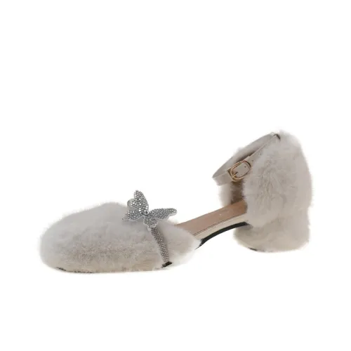 Wuji Грубый каблук Высокие каблуки 4CM Женские