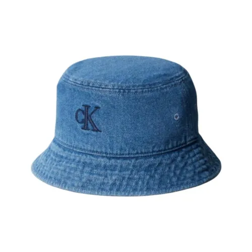 CALVIN KLEIN Cotton Bucket Hats Унисекс Синий