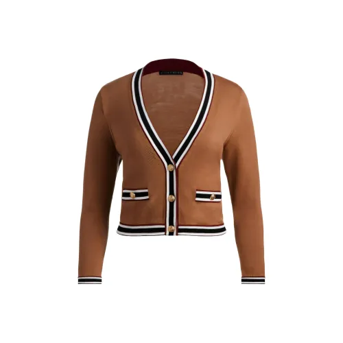 ALICE+OLIVIA Коричневый Женский Трикотаж