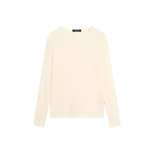 Massimo Dutti Желтые Женские T-рубашки