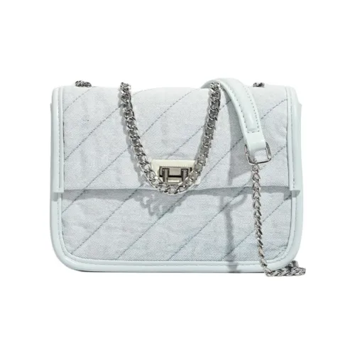 NOMK Denim Сумка через плечо Стандартная Женская Светло-синяя