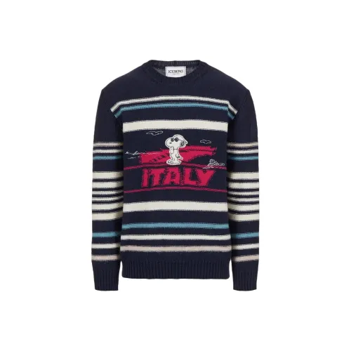 Айсберг Темно-синий Синий Мужские Свитера