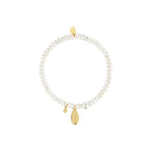 TAOSIXIONG 18К золото посеребренный браслеты женские белые золото