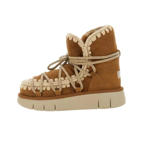 MOU Bounce Boot Короткий Сноубутсы Женские Коричневый
