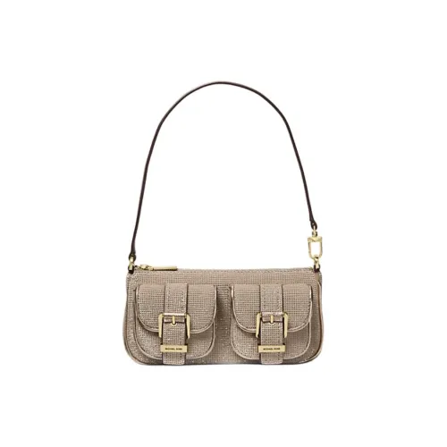 MICHAEL KORS Полиуретан Сумка через плечо Маленькая Женская Березовая древесина