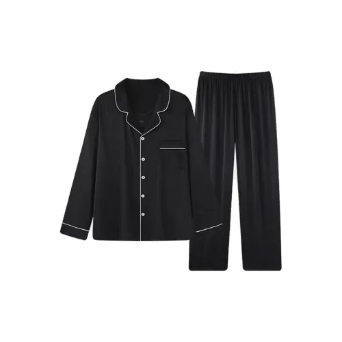 MIMOSA CHUR Черный Мужской Пижамный Комплект