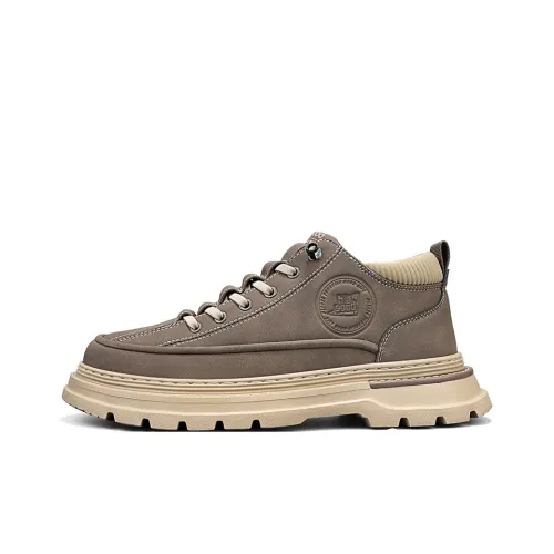 KLAOSD Ankle Boot Martin Мужской Хаки Черный