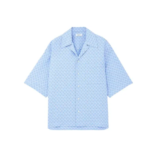 Alexander McQueen Рубашка Мужская Синяя