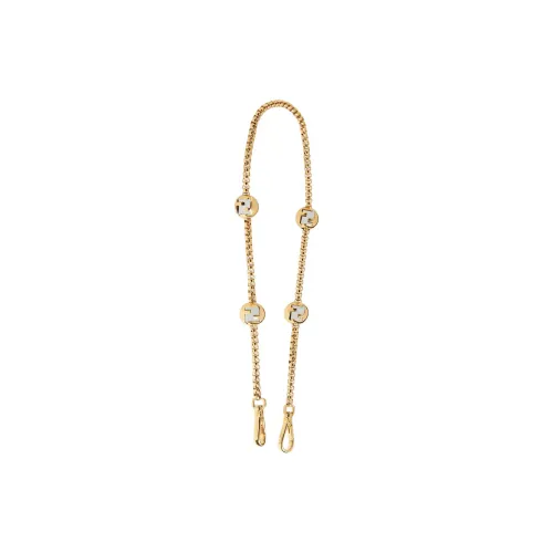 FENDI Латунь Сумка Ремешок Женский Золотой