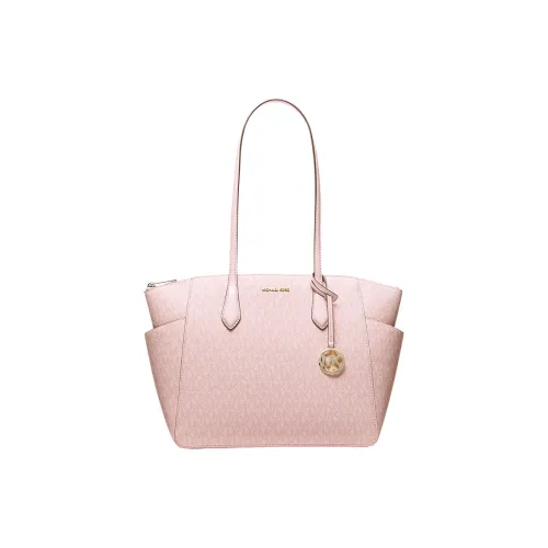 MICHAEL KORS Покрытый холст Тоут Сумка Сумка для покупок Сумка на плечо Средний Женская Розовая