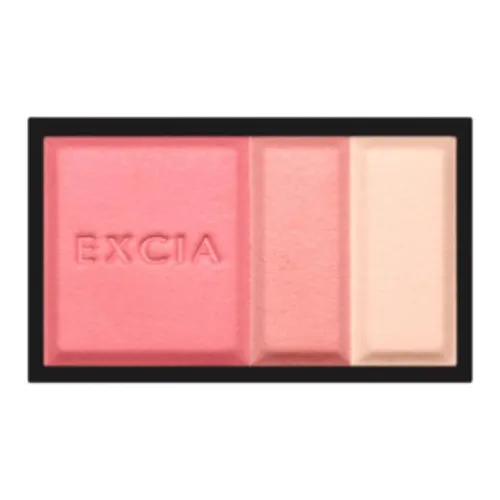 AOERBIN EXCIA Трехцветные Румяна Заправка Точно Подходящий Увлажняющий Гидратирующий 5,1г