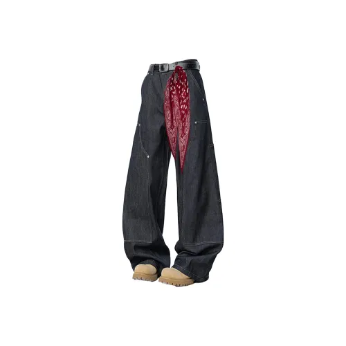 WOBR Raven Black Unisex Jeans