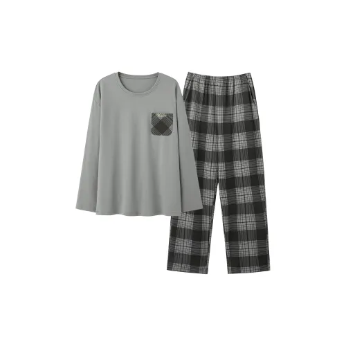 Pretty lady Серый Мужской Пижамный комплект