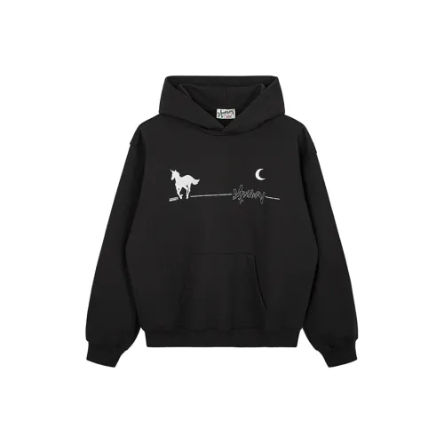 MOONWAV Толстовка Свободного кроя Модный Бренд Толстовка Унисекс