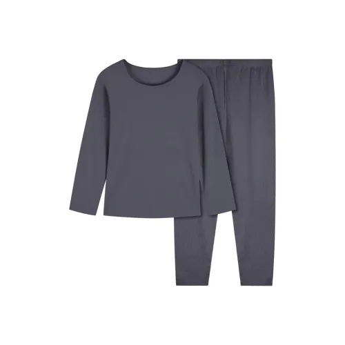 Euv Осенний Тонкий Комплект Нижнего Белья 2 Пачки Минималистский стиль Однотонный Детский