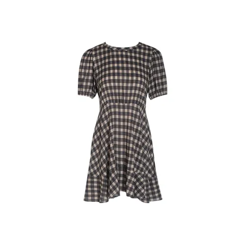 Little Pull Короткий рукав Платье Женское