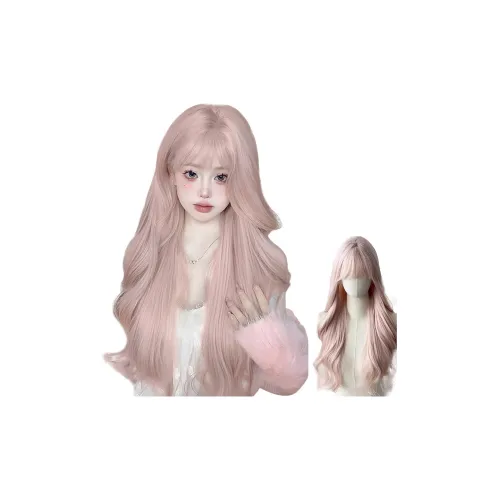 Northward Incline Лето Персик Женские Перука Сладкий стиль Девичий Лолита Естественный Длинный Волосы