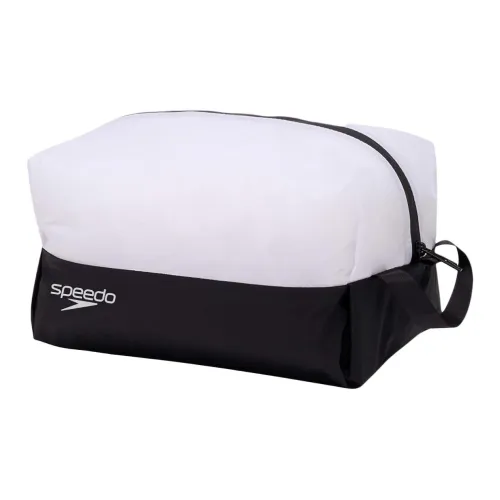 Speedo Нейлоновая Сумка для плавания среднего размера унисекс черная и белая