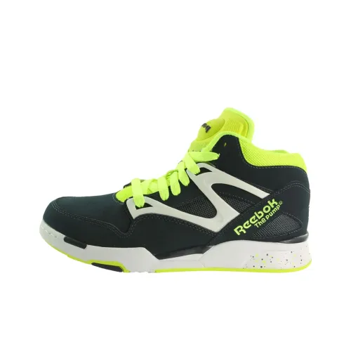 Reebok Винтажные баскетбольные кроссовки Унисекс Черный Белый Зеленый