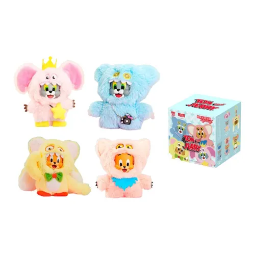 YUTONG TOM Jerry Том и Джерри Monster Collection Volume 2 15cm Vinyl Plush Doll Single Mystery Box Целая коробка 4 шт