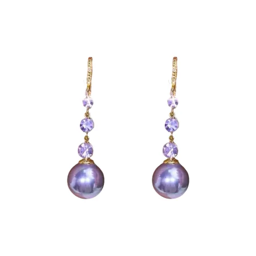 Серьги LANYAO с цирконием женские