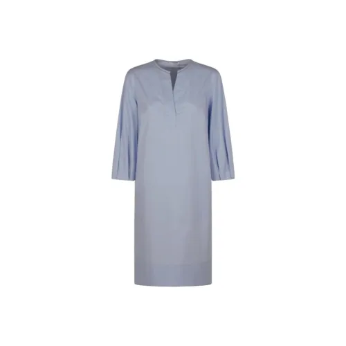 PESERICO Длинное платье с длинными рукавами женское