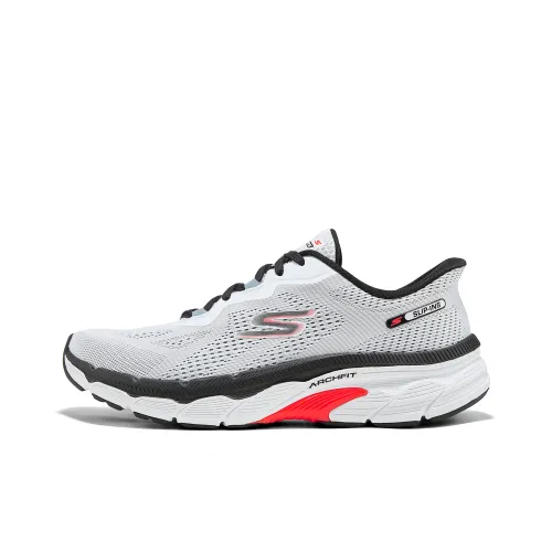 Skechers MEN'S GO Low Топ Беговые кроссовки Мужской Белый