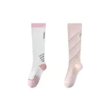 [2 упаковки/Ночные Светоотражающие Спортивные носки] Белый + Розовый