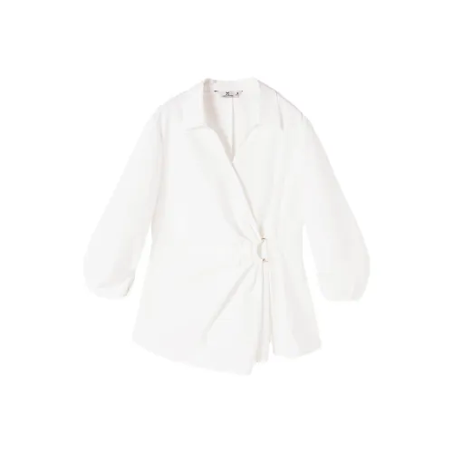 XIANGYING Белые Женские Рубашки