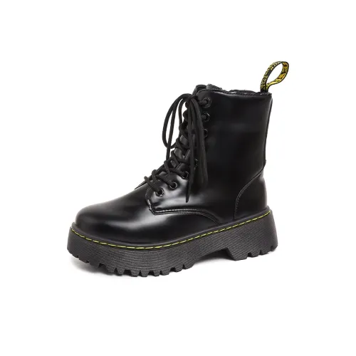 WUJI Короткий Мартин Ботинок 6 см Женский