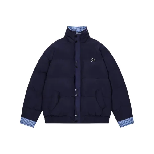 MCGB Темно-синий Женские пуховики