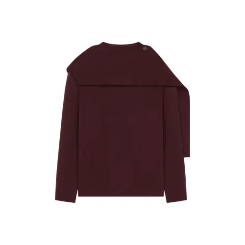 COURREGES FW25 Шарф OVERSIZED Шерсть Свитер Женские