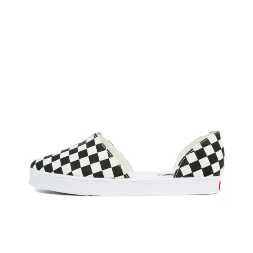 Vans Slip On Casual Женские Черный Белый