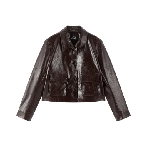 PEACEBIRD Кожа Куртка Женская