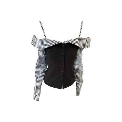 CHARM GLOW Черные Женские T-рубашки