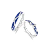 Кляйн-синий Пара Кольцо