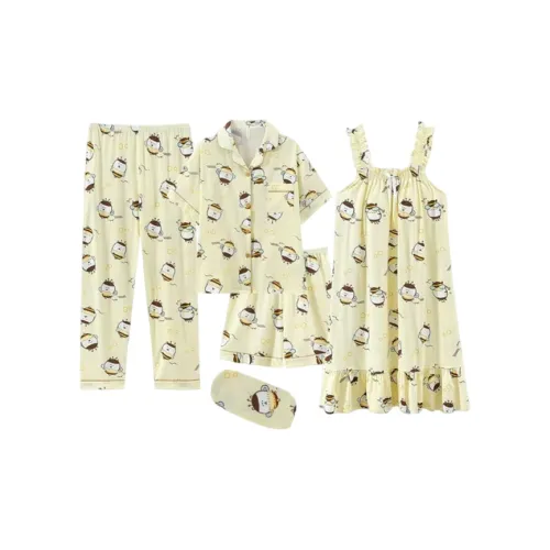 MIMOSA CHUR Желтый Женские Пижамные Комплекты