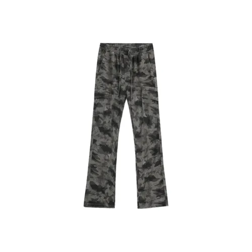 HELEH Камуфляж Желтый Унисекс Повседневные Штаны