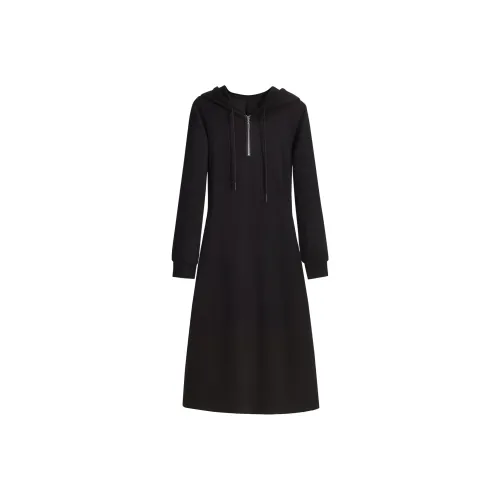 Cypress House Длинное платье с длинными рукавами женское