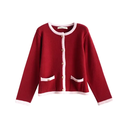 Tonlion Темно-красный Женский Трикотаж