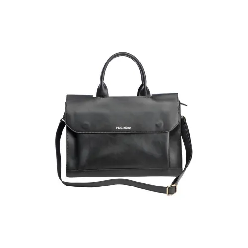 Mulinsen PU (полиуретан) Одно плечо Сумка Унисекс Черный Кофейный
