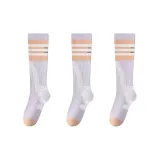 [3 упаковки/Ночные Светоотражающие Спортивные носки] Светло-фиолетовый 3