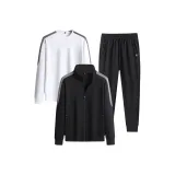 Трехкомпонентный комплект черного и белого цвета с бандо