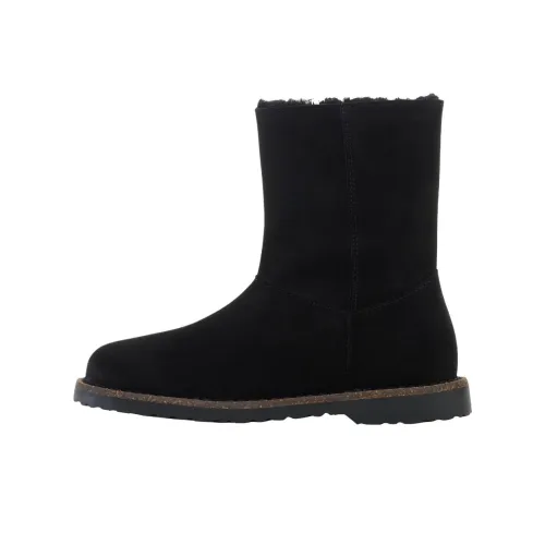 Birkenstock Uppsala Zip Термостойкие Сноубутсы Женские Черные Стандартные Свободный крой